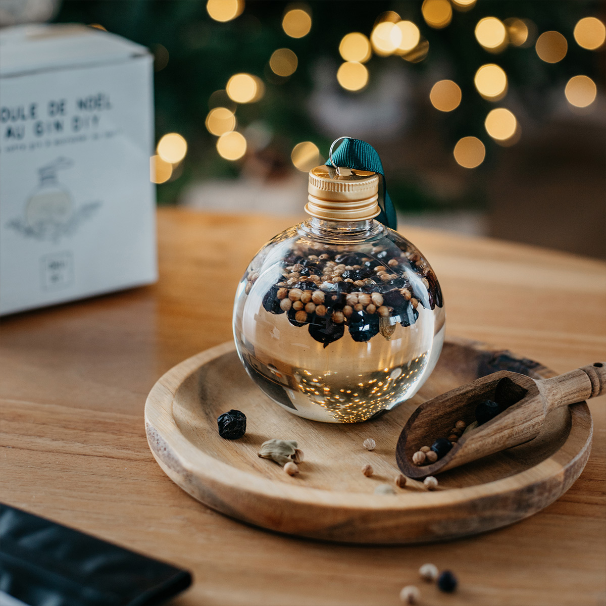 Boule de Noël au Gin DIY