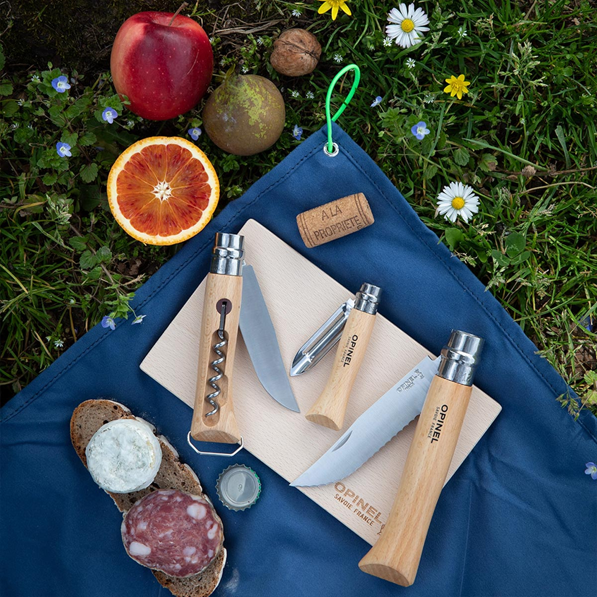 Kit opinel de cuisine nomade