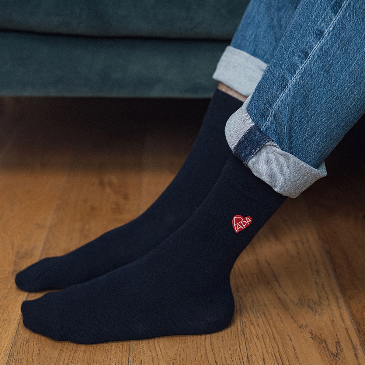 Chaussettes Coeur Papa